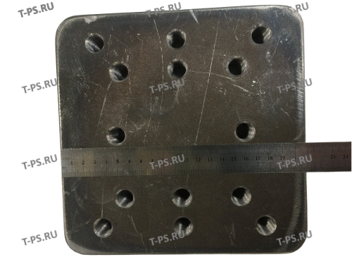 PS00800 Пластина монтажная (210х210) для фланцевой петли
