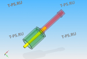 БКП 6S1000.12.000 Приспособление для допрессовки вторичного вала. Габ-ые р-ры,мм: Ф72х285, масса, кг: 2,14
