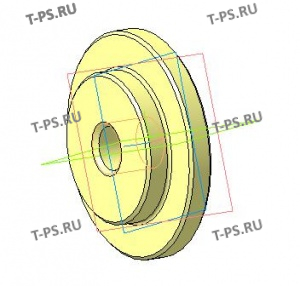 БКП 6S1000.13.001 Оправка для установки манжеты 48х65х7 ф.CFW (0734.319.782) первичного вала. Габ-ые р-ры,мм: Ф72х16, масса, кг: 0,05