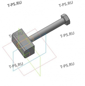 БКП 6S1000.18.001 Фиксатор штоков вилок переключения передач. Габ-ые р-ры,мм: 15х20х30, масса, кг: 0,07