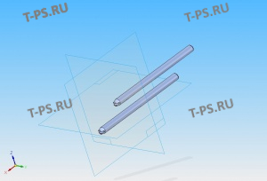 БКП 6S1000.25.001 Направляющая М8 для сборки механизма переключения передач. Габ-ые р-ры,мм: Ф8х130, масса, кг: 0,05