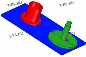 БКП 6S1000.28.000 Приспособление для установки пакета валов и штоков вилок переключения передач