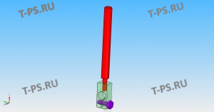 БКП 6S1000.29.000 Рычаг для переключения привода коробки передач