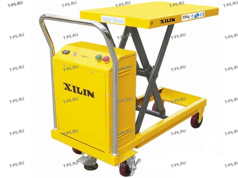 Стол подъемный передвижной 500 кг 300-900 мм XILIN DP50 электрический