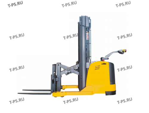 Штабелер самоходный 1,5 т 4,5 м TOR CQDH15A-II с раздвижными вилами и противовесом (сопровождаемый)