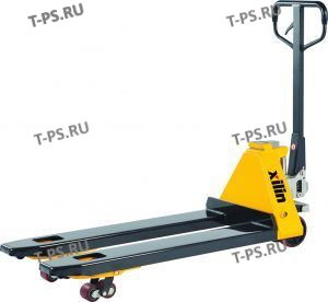 Тележка гидравлическая 2000 кг 1150 мм XILIN BFC6-7M с весами (полиуретановые колеса)