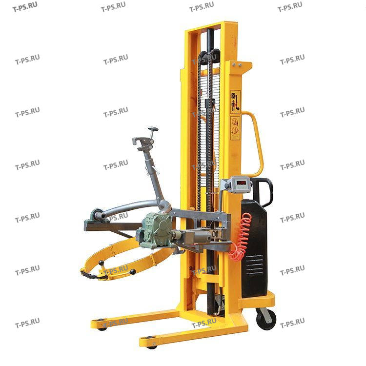 Штабелер-бочкокантователь гидравлический 0,45 т 1,5 м TOR YL450S с электроподъемом и весами