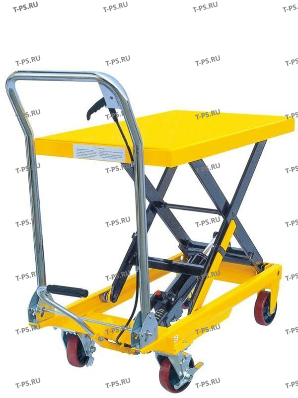 Стол подъемный передвижной 300 кг 350-1150 мм TOR PTX300 с наклонной платформой