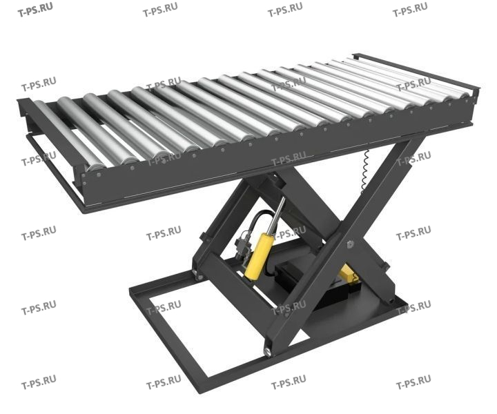 Стол подъемный стационарный 300 кг 340-880 мм TOR SP30RT с рольгангом