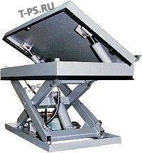 Стол подъемный стационарный 400 кг 435-900 мм TOR SPT400 с опрокидывающейся платформой