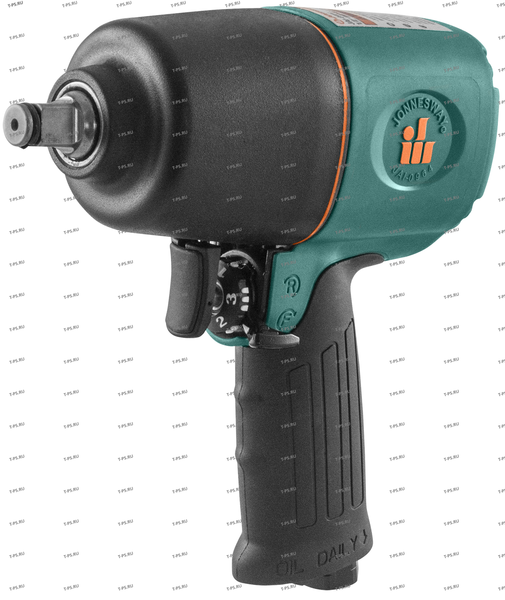 JAI-0964 Гайковерт пневматический ударный композитный 12DR 7500 обмин., 930 Нм