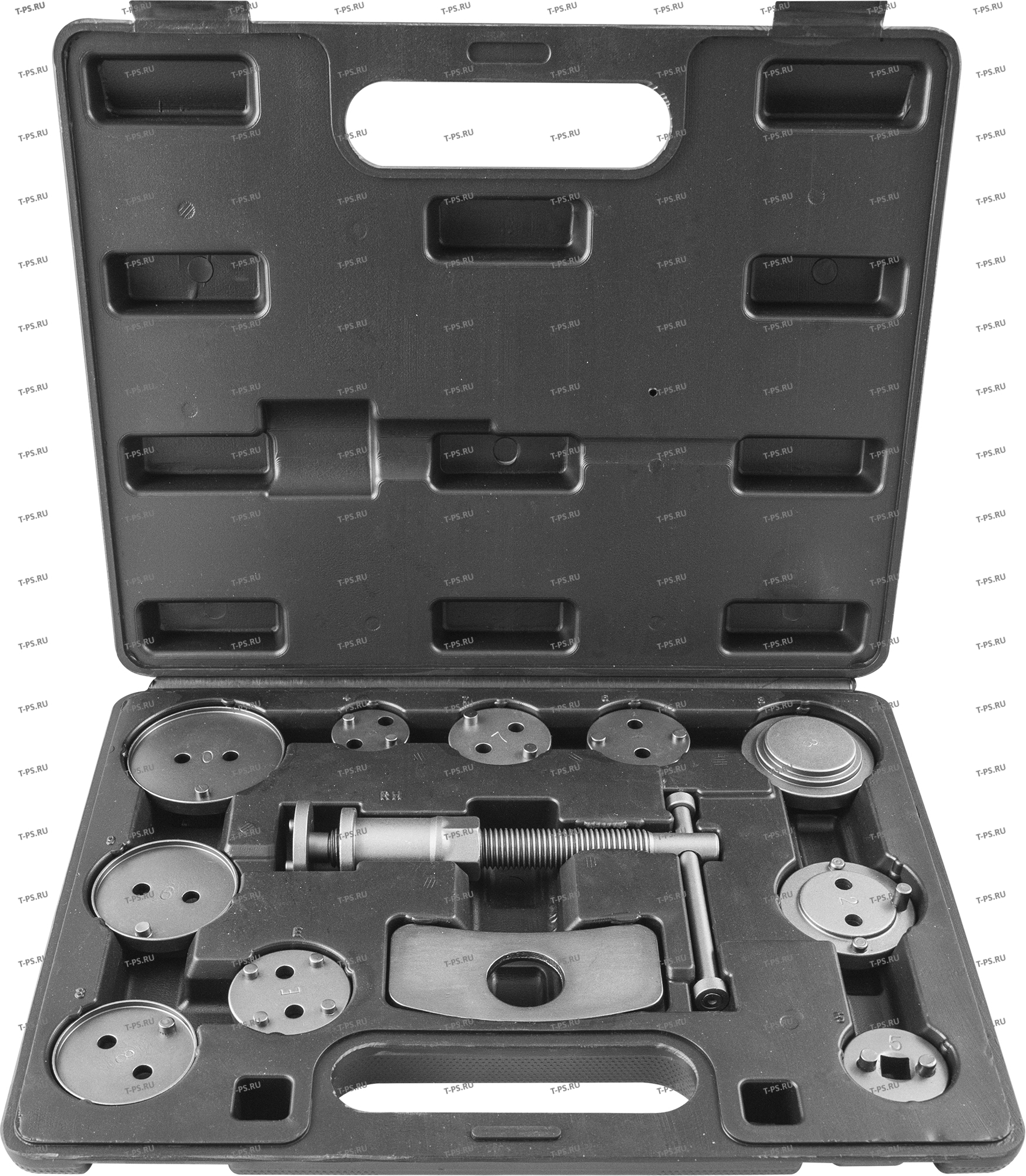 ACPTK12 Приспособление для возврата поршней цилиндров дисковых тормозов в наборе, 12 предметов