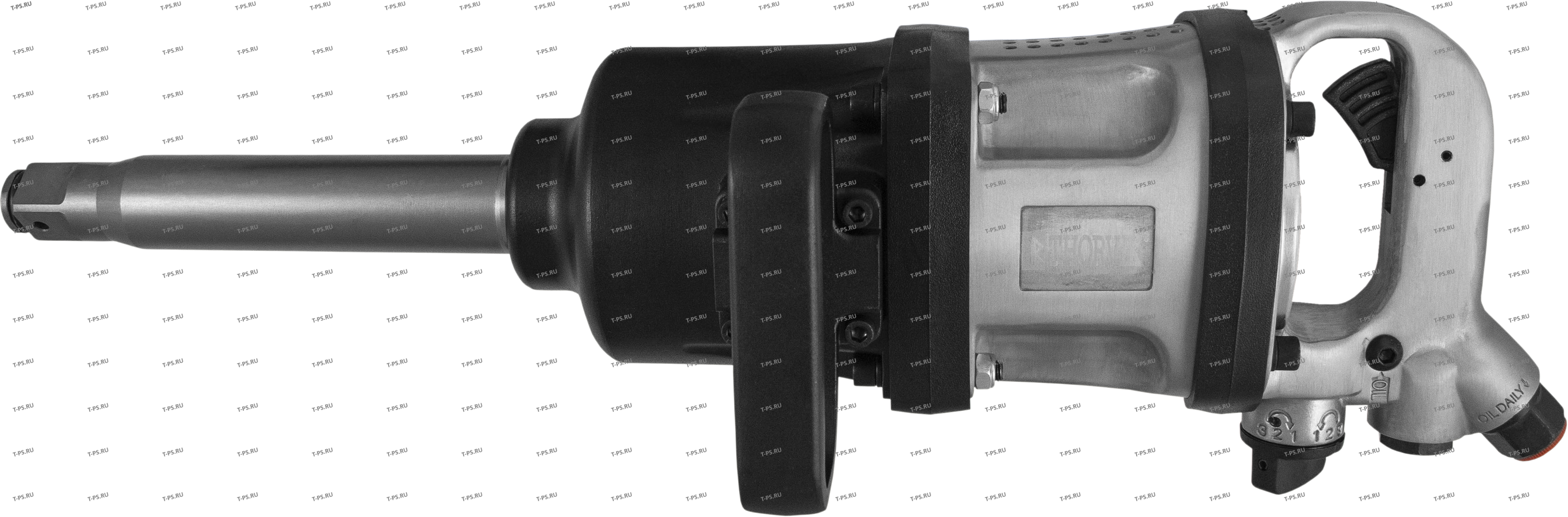 AIWS124M Гайковерт пневматический 1DR 3200 обмин., 3200 Нм, и головки торцевые ударные 1DR 32, 33 мм