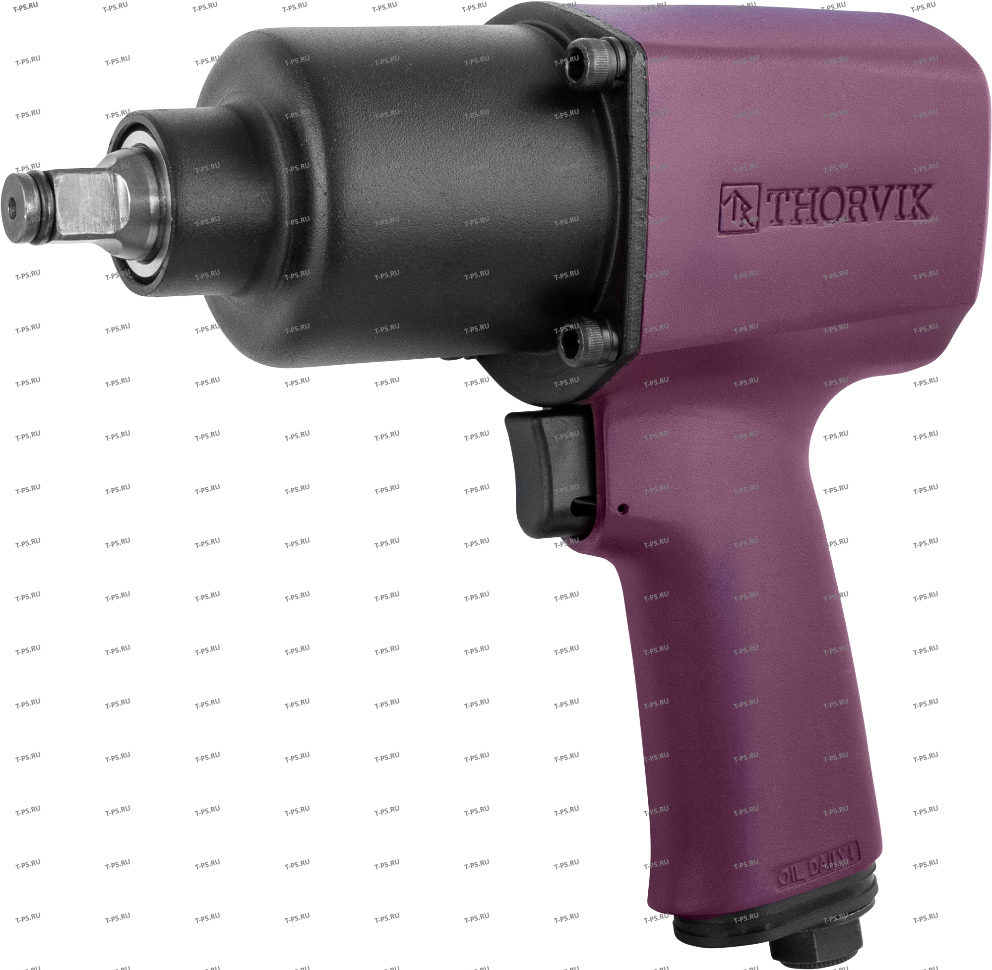 AIW12122 Гайковерт ударный пневматический 12DR 8800 обмин, 1220 Nm