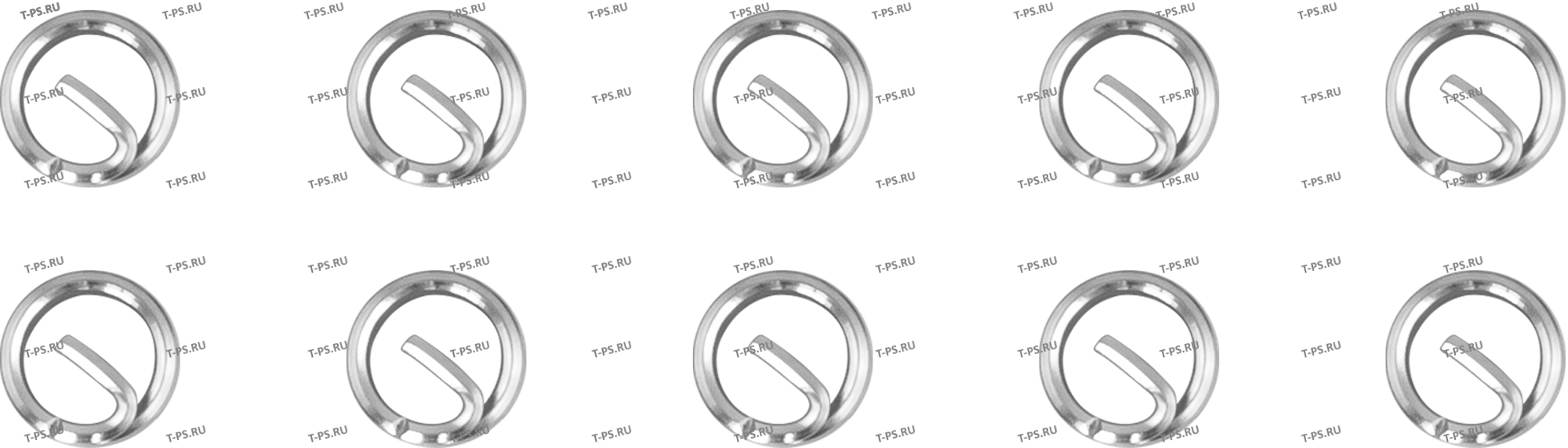 WTRI101 Набор вставок резьбовых M10x1.0, 10 предметов
