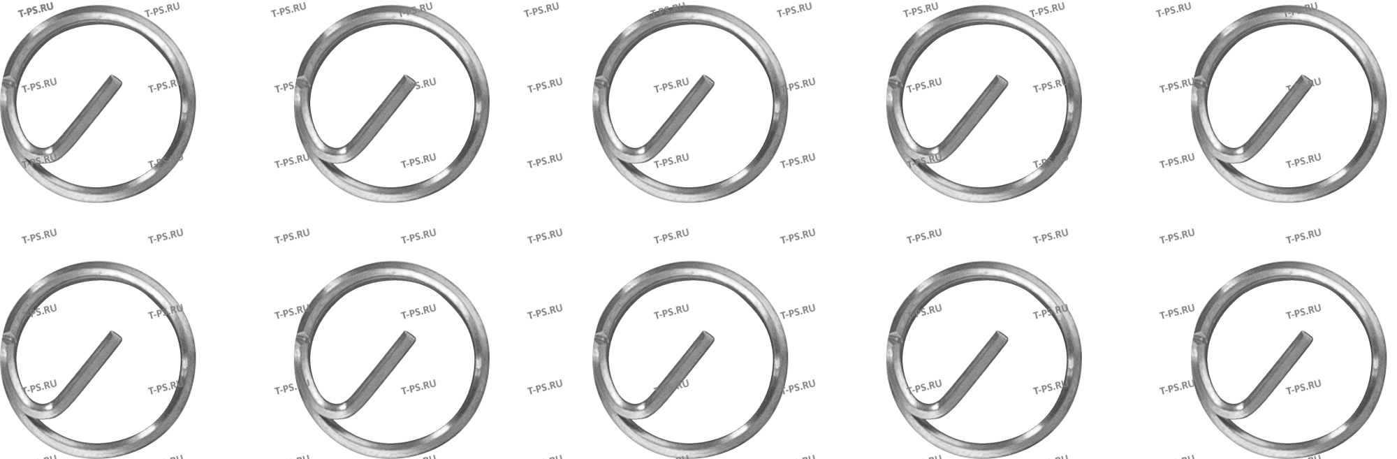 WTRI14125 Набор вставок резьбовых M14x1.25, 10 предметов