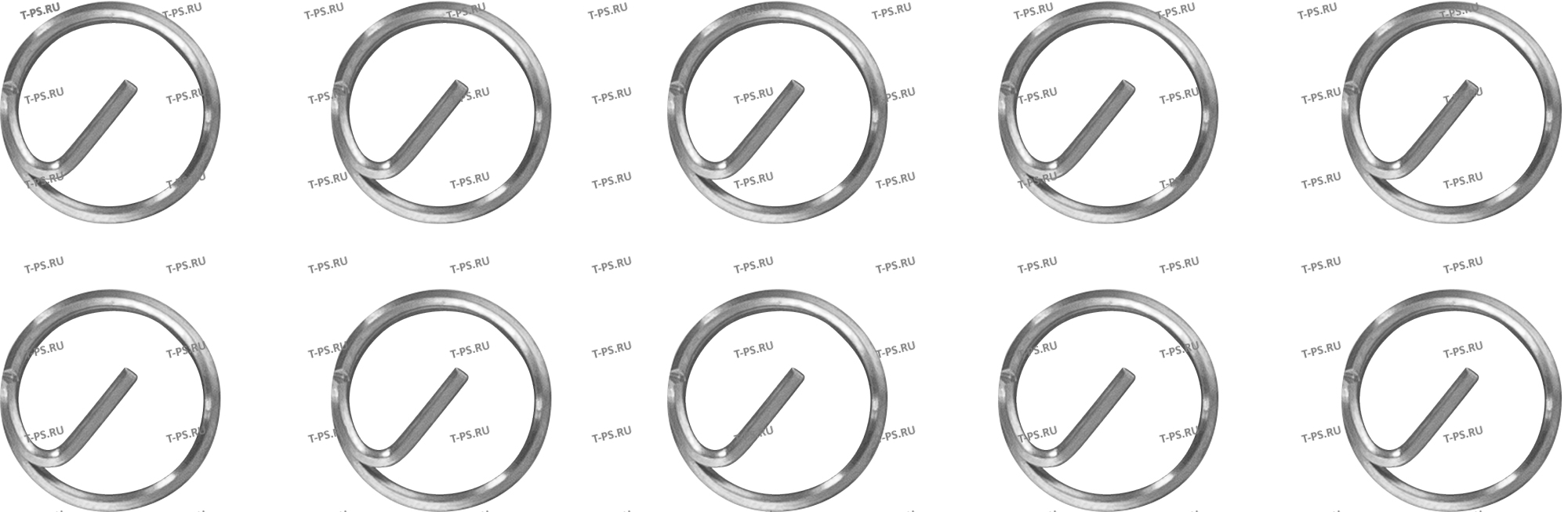 WTRI1415 Набор вставок резьбовых M14x1.5, 10 предметов